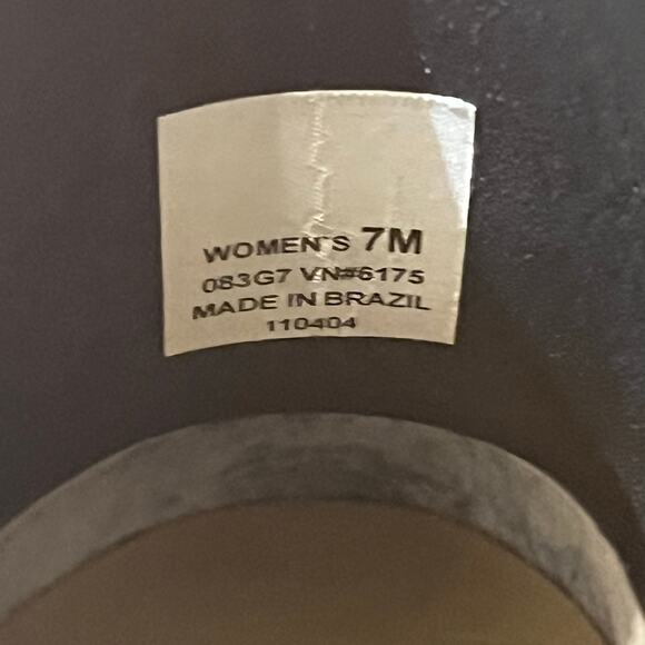 L.L. Bean Leather Wood Clogs Size 7 Chunky Platform Heels Cottagecore Boho Y2K - Picture 11 of 11